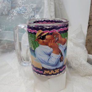 Vintage 1993 JOE'S BEACH CLUB Collectible Mug Camel Joe Mug "Max"